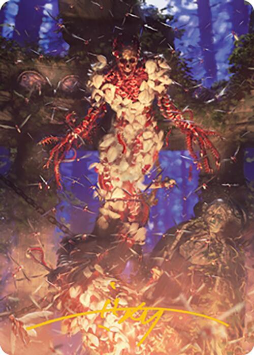 Grist, the Hunger Tide Art Card (55/81) (Gold-Stamped Signature) card from Art Series: Modern Horizons 2