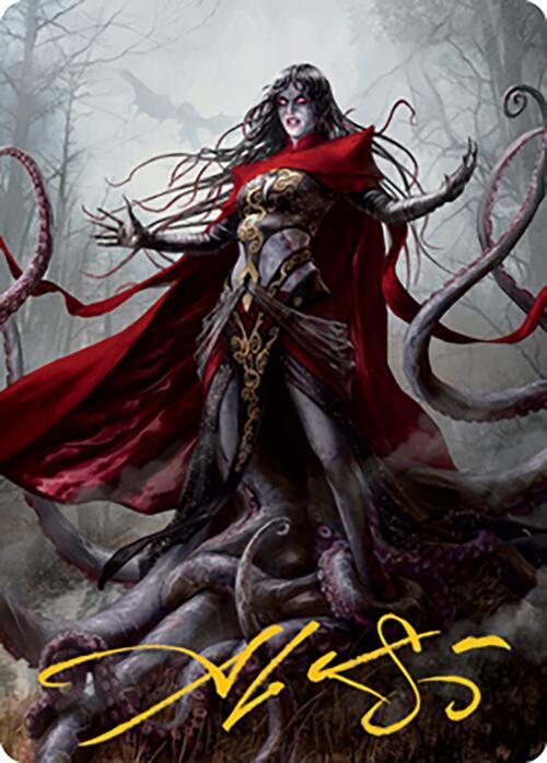 Geyadrone Dihada (53/81) (Gold-Stamped Signature) card from Art Series: Modern Horizons 2