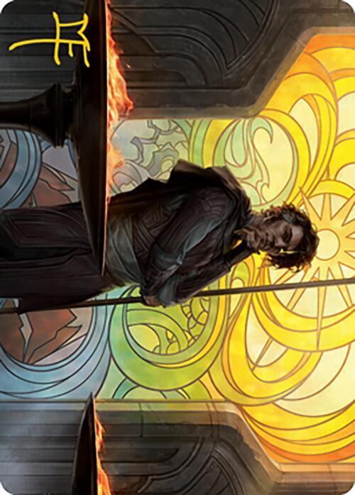 Garth One-Eye Art Card (Gold-Stamped Signature) 51 card from Art Series: Modern Horizons 2
