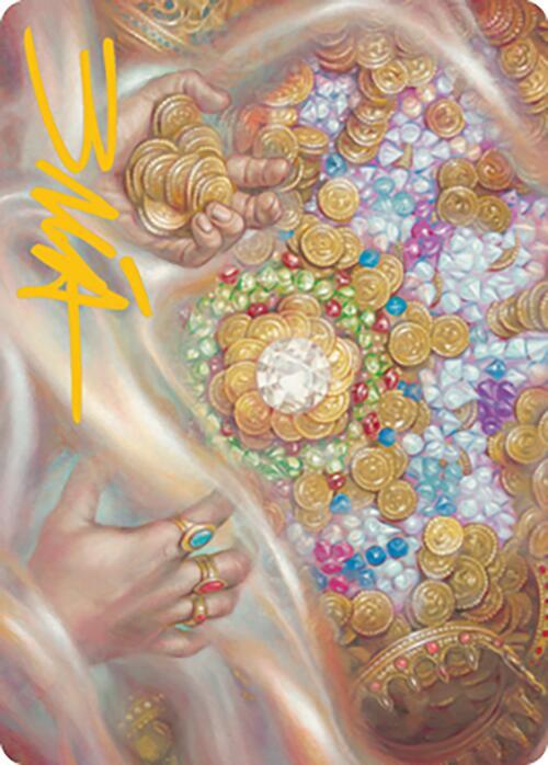 Strike It Rich Art Card (Gold-Stamped Signature) 36 card from Art Series: Modern Horizons 2
