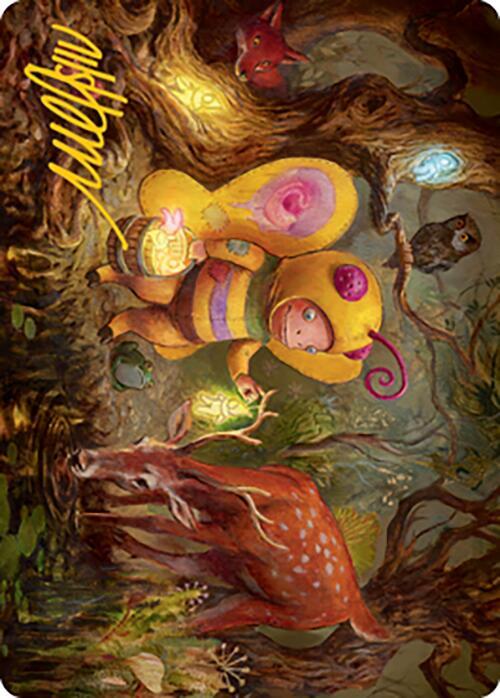 Glimmer Bairn Art Card (Gold-Stamped Signature) 39 card from Art Series: Modern Horizons 2