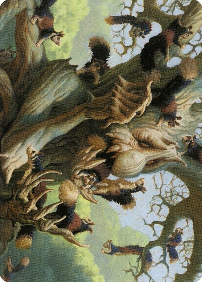 Scurry Oak Art Card 40 card from Art Series: Modern Horizons 2