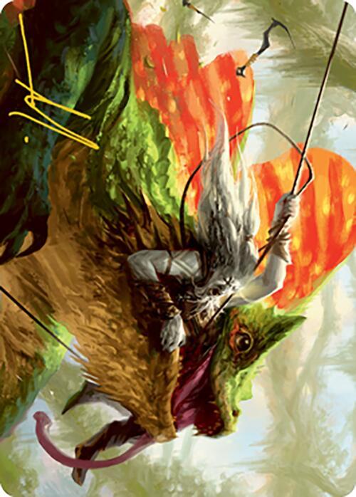 Captured by Lagacs Art Card (Gold-Stamped Signature) 46 card from Art Series: Modern Horizons 2