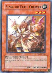 Aussa the Earth Charmer TLM-EN026 card from The Lost Millennium