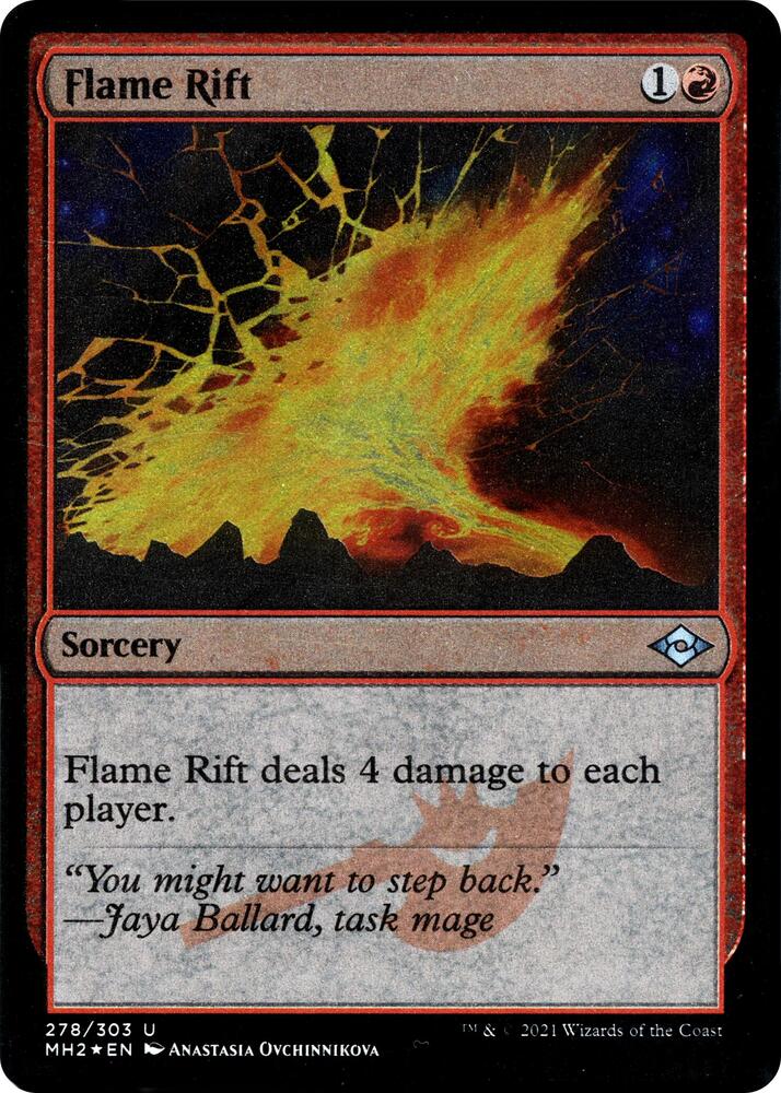 Flame Rift (Foil Etched) 278 card from Modern Horizons 2