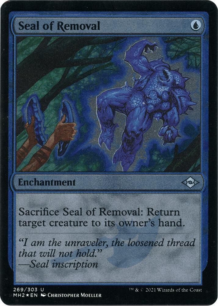 Seal of Removal (Foil Etched) 269 card from Modern Horizons 2