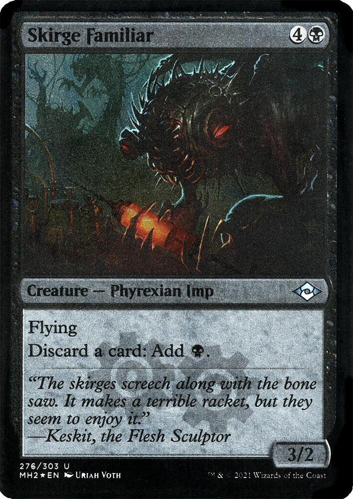 Skirge Familiar (Foil Etched) 276 card from Modern Horizons 2