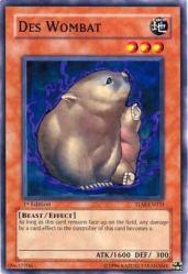 Des Wombat TLM-EN031 card from The Lost Millennium