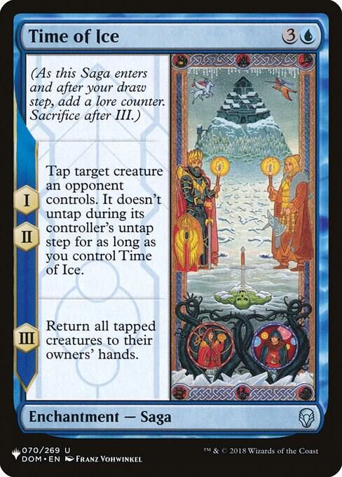 Time of Ice 070/269 card from The List Reprints