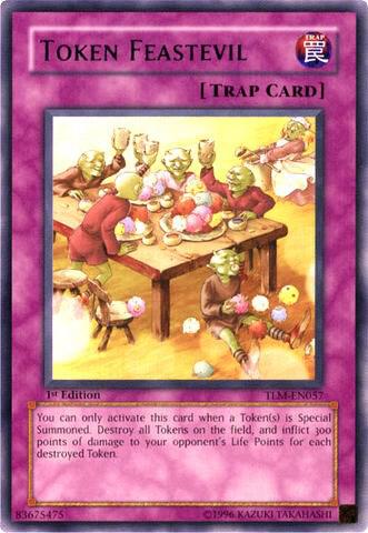 Token Feastevil TLM-EN057 card from The Lost Millennium
