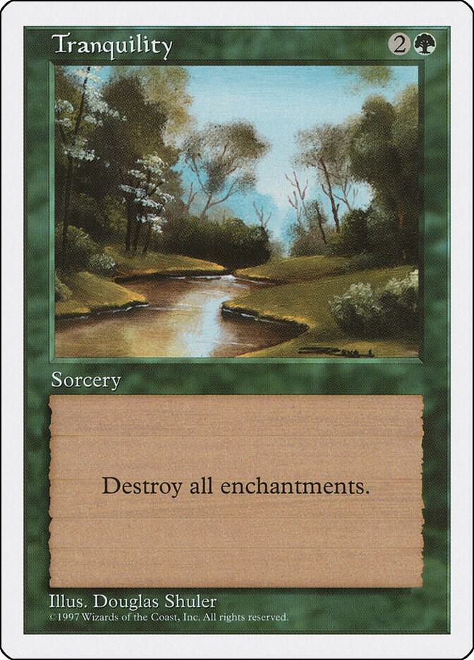 Tranquility card from Fifth Edition