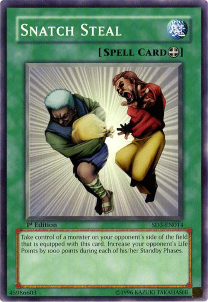Snatch Steal SD3-EN014 card from Structure Deck: Blaze of Destruction