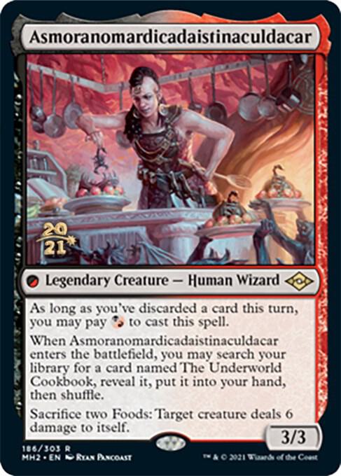 Asmoranomardicadaistinaculdacar 186 card from Prerelease Cards