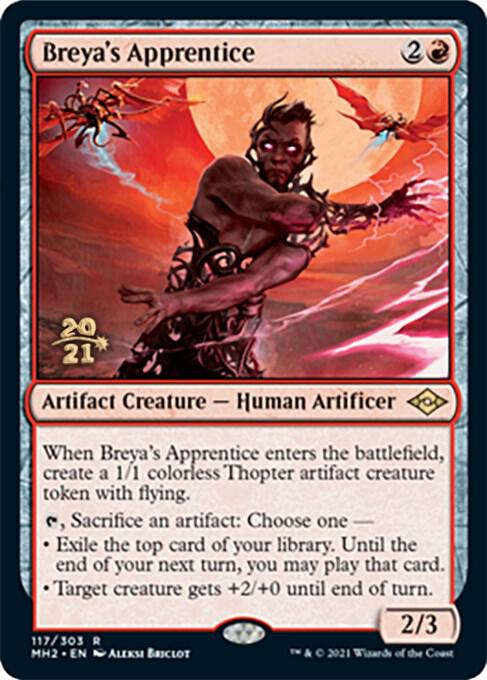 Breya's Apprentice 117 card from Prerelease Cards