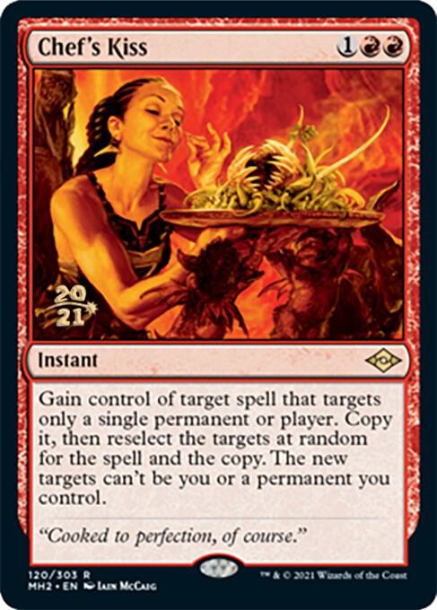 Chef's Kiss 120 card from Prerelease Cards