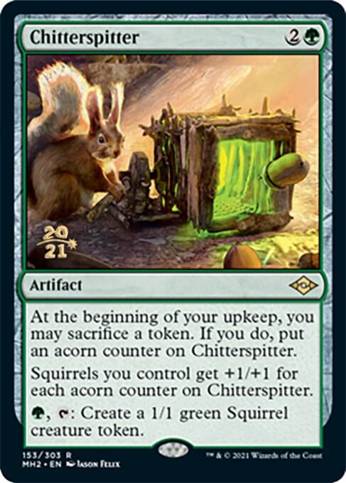 Chitterspitter 153 card from Prerelease Cards