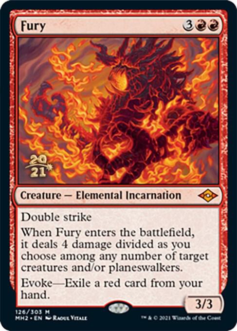 Fury 126 card from Prerelease Cards