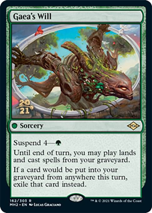 Gaea's Will 162 card from Prerelease Cards
