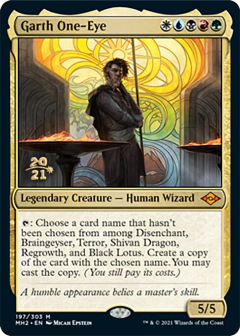 Garth One-Eye 197 card from Prerelease Cards