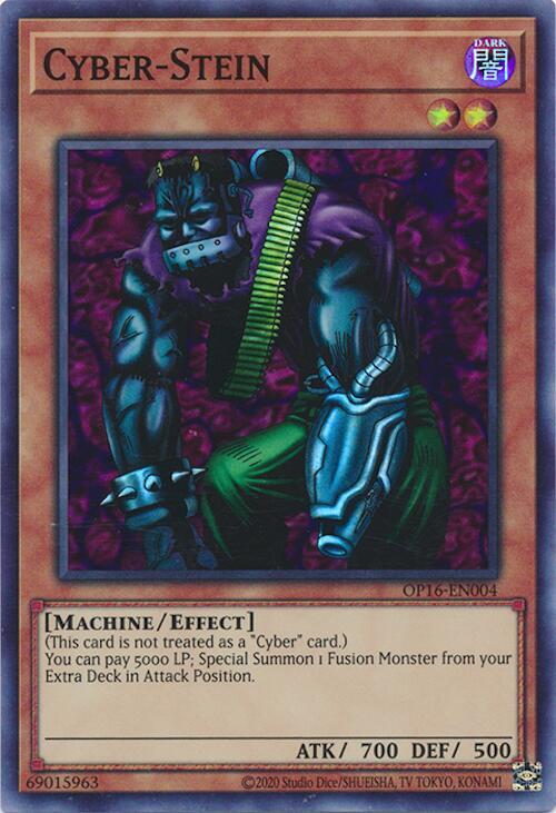 Cyber-Stein OP16-EN004 card from OTS Tournament Pack 16