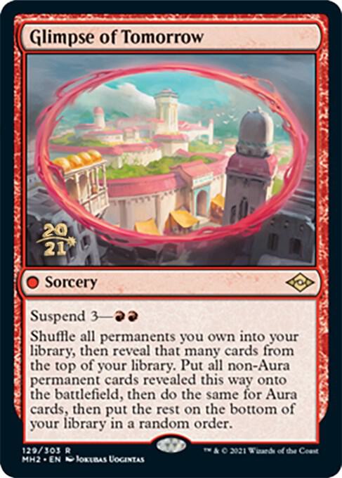 Glimpse of Tomorrow 129 card from Prerelease Cards