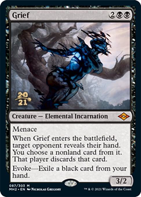 Grief 87 card from Prerelease Cards