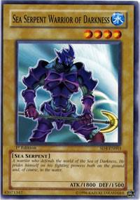 Sea Serpent Warrior of Darkness SD4-EN003 card from Structure Deck: Fury from the Deep