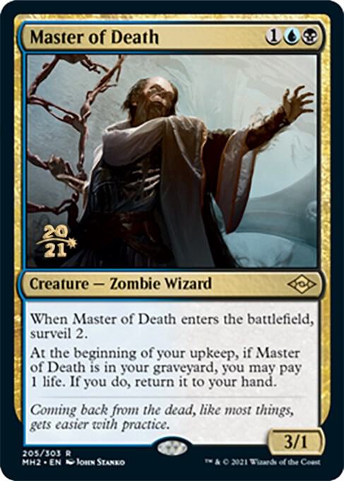 Master of Death 205 card from Prerelease Cards