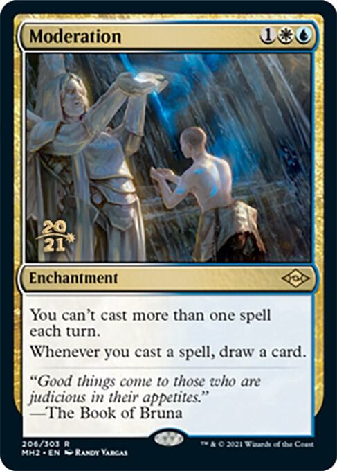 Moderation 206 card from Prerelease Cards