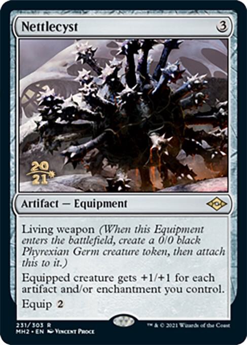 Nettlecyst 231 card from Prerelease Cards