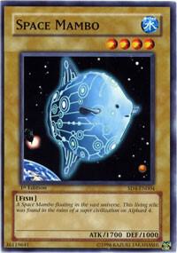 Space Mambo SD4-EN004 card from Structure Deck: Fury from the Deep
