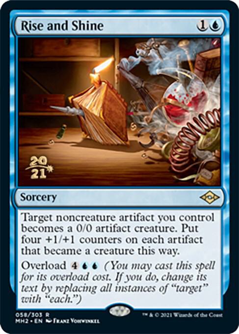 Rise and Shine 58 card from Prerelease Cards