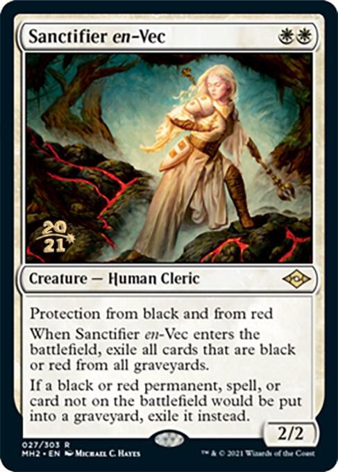 Sanctifier en-Vec 27 card from Prerelease Cards