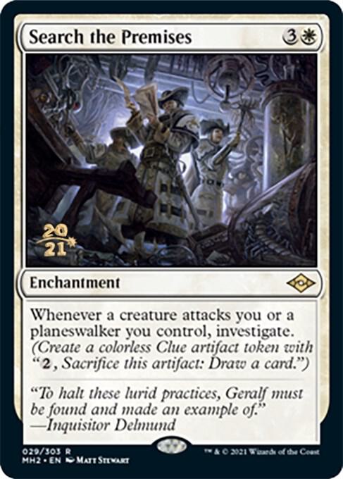 Search the Premises 29 card from Prerelease Cards