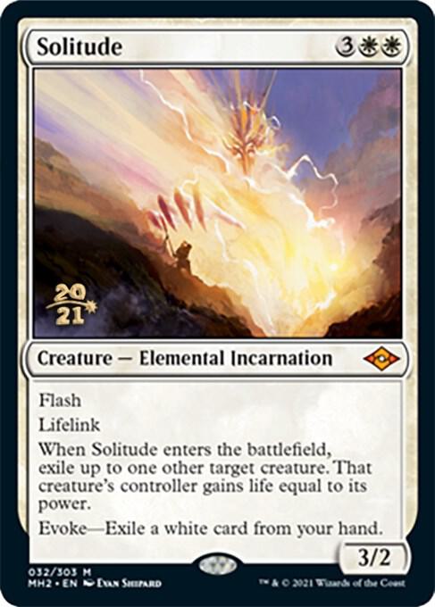Solitude 32 card from Prerelease Cards