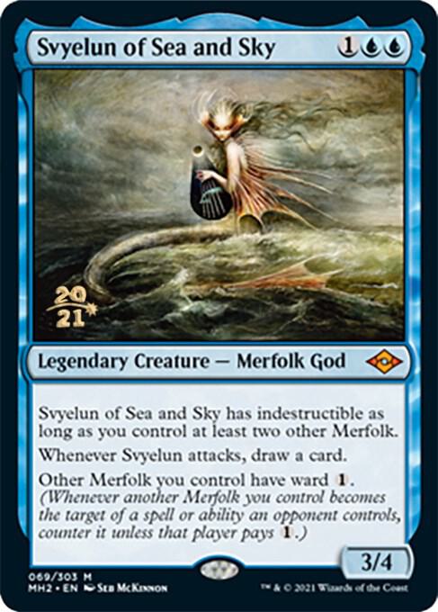 Svyelun of Sea and Sky 69 card from Prerelease Cards