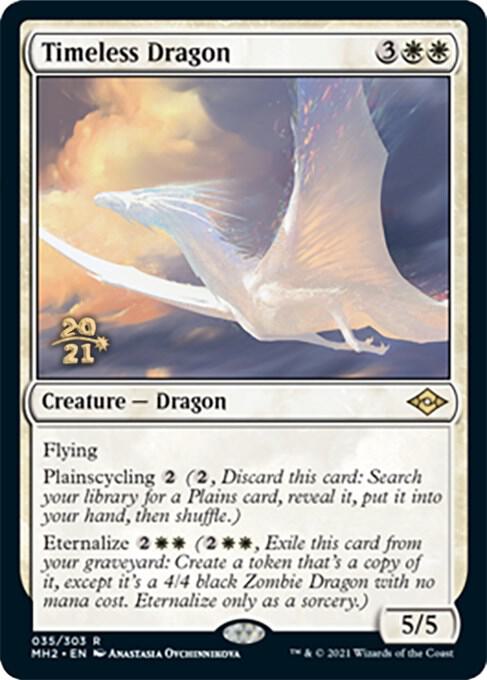 Timeless Dragon 35 card from Prerelease Cards