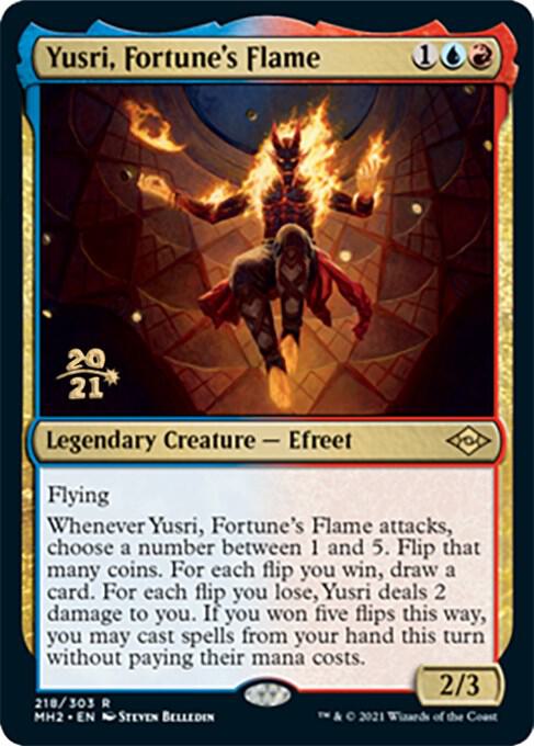 Yusri, Fortune's Flame 218 card from Prerelease Cards