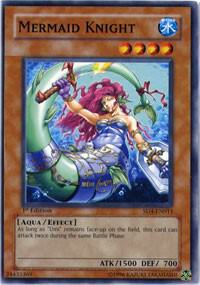 Mermaid Knight SD4-EN011 card from Structure Deck: Fury from the Deep