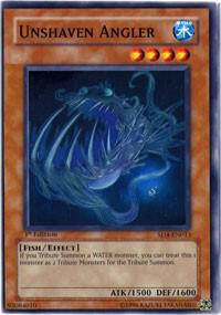 Unshaven Angler SD4-EN013 card from Structure Deck: Fury from the Deep