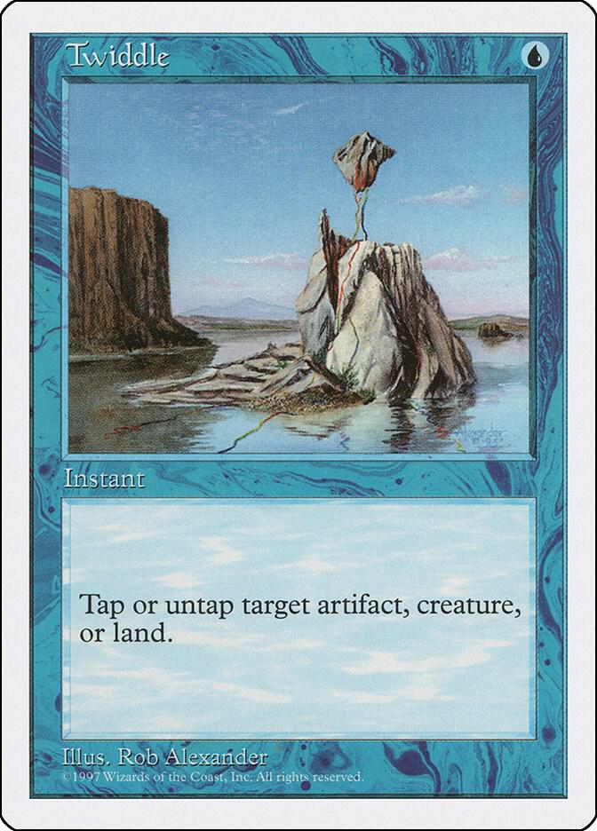 Twiddle card from Fifth Edition