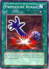 Premature Burial SD4-EN017 card from Structure Deck: Fury from the Deep