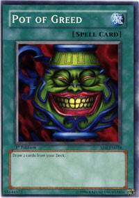 Pot of Greed SD4-EN018 card from Structure Deck: Fury from the Deep