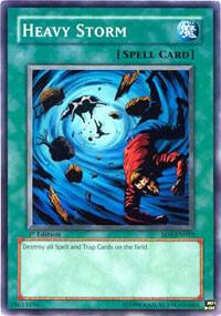 Heavy Storm SD4-EN019 card from Structure Deck: Fury from the Deep