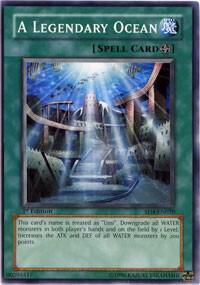 A Legendary Ocean SD4-EN020 card from Structure Deck: Fury from the Deep