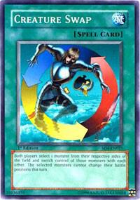 Creature Swap SD4-EN021 card from Structure Deck: Fury from the Deep