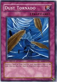 Dust Tornado SD4-EN026 card from Structure Deck: Fury from the Deep