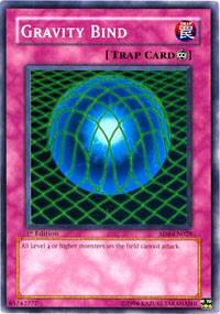 Gravity Bind SD4-EN028 card from Structure Deck: Fury from the Deep