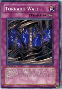 Tornado Wall SD4-EN029 card from Structure Deck: Fury from the Deep