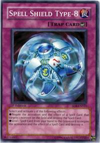 Spell Shield Type-8 SD4-EN031 card from Structure Deck: Fury from the Deep